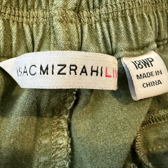 Isaac Mizrahi 18W Olive green Pants | Pull-On Comfort Fit Style - Picture 8 of 9